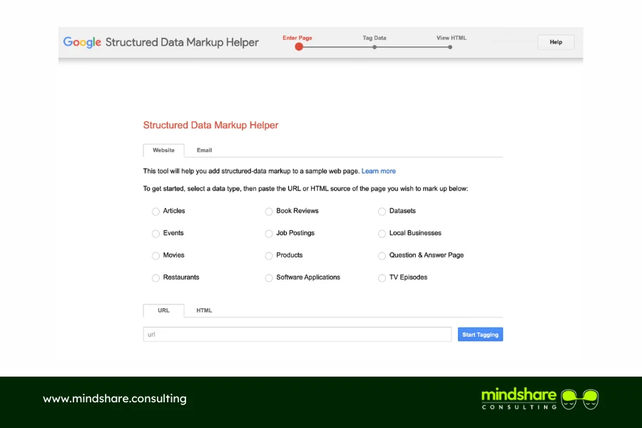 Google’s Structured Data Markup Helper